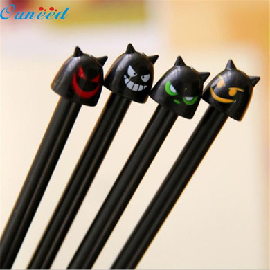 Home Wider Ouneed bestselling Lovely fashion devil Neutral pen gift cartoon oct1024 Drop Shipping