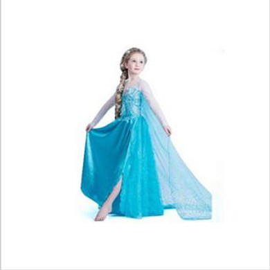 My Baby Girl Fashion Cotton Dress Children Clothing Girls Pony Dresses Elsa Anna Party Dresses Princess Costume Kids Clothes