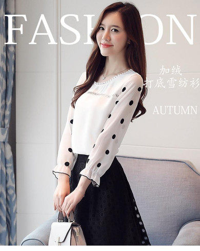 new arrived 2018 spring shirt women fashion tops female long sleeves blouse office lady slim bottoming tops d383 30