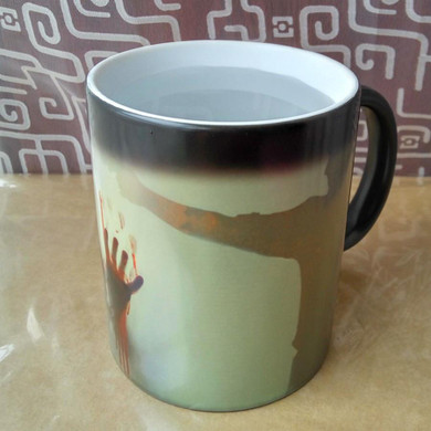 New Arrive Mercy please The Walking Dead Mugs morphing coffee mugs zombie mug novelty heat changing color mug cup