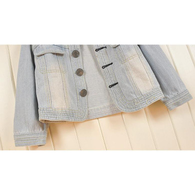 New 2017 Ladies Denim Jackets Outwear Jeans Coat Classical Jackets Women Fashion Jeans Coats Rivets Female Jackets bolero winter