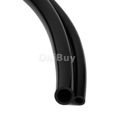 20M 4/7 Micro Drip Irrigation Watering Hose PVC Pipe Tubing for Agriculture Lawn Garden Sprinkler Irrigation Black