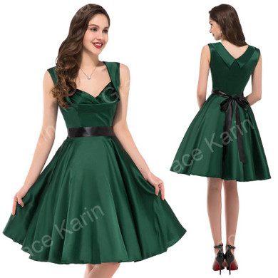 2018 Womens Party Dresses Summer Style 50s 60s Vintage Cocktail Dress Plus Size robe Rockabilly Ladies office Causal clothing 2018 Womens Party Dresses Summer Style 50s 60s Vintage Cocktail Dress Plus Size robe Rockabilly Ladies office Causal clothing