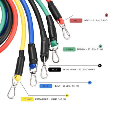 Resibands™ 11pc Resistance Band Set