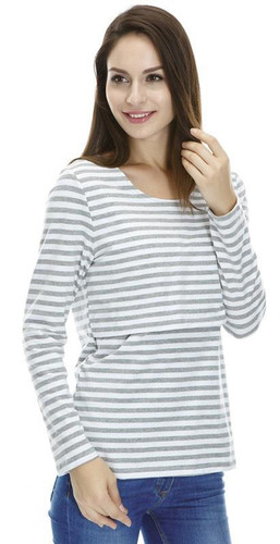 Emotion Moms Long sleeve Maternity clothes maternity shirt Breastfeeding Tops Nursing Top pregnancy clothes for Pregnant Women