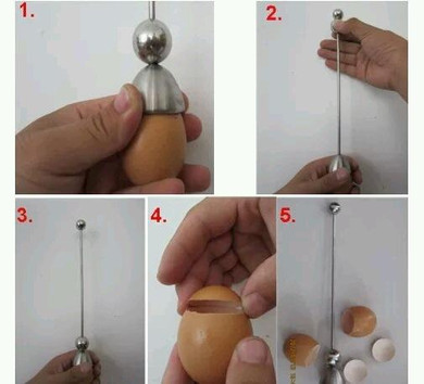 New Stainless Steel Egg Shell Opener Topper Cutter Kitchen Gadgets Cooking Tools New Stainless Steel Egg Shell Opener Topper Cutter Kitchen Gadgets Cooking Tools