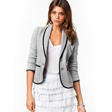 New Spring Women Clothes Lady Blazer Long Sleeve Female Blazer Single Breasted Fashion Casual Small Suit
