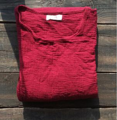 New spring autumn women loose cotton linen long dress long sleeve O-neck solid colors long gown for female  vintage robes