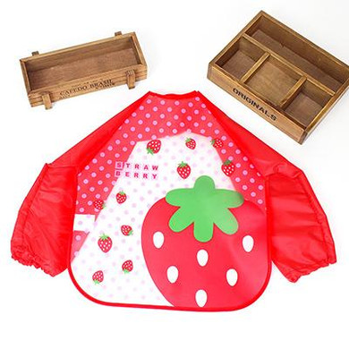New Infant Baby Bibs Apron Waterproof Long Sleeve Baby Burp Cloths Cartoon Bandana Baberos For Baby Feeding Children's Slabbers