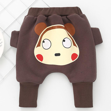 Autumn baby Girls Pants Boys Cartoon Casual Pants Cute Animal Haroun pants Boys Girls Trousers