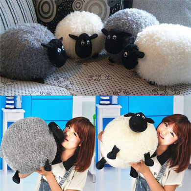 Cartoon Sheep Lamb Doll Plush Toys Children's Baby Birthday Kids Lovely Soft Fluffy Stuffed Toys Brinquedos Xmas