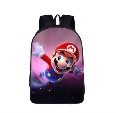 Cartoon Mario Kids Kindergarten Backpack Anime Children Primary School Bags Boys Girls School Backpacks Mochilas Infantis Bag