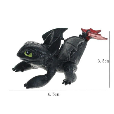 Cartoon How To Train Your Dragon Toothless Night Fury Action Figures Toys For Children PVC Anime Figurines Model Toys Gifts