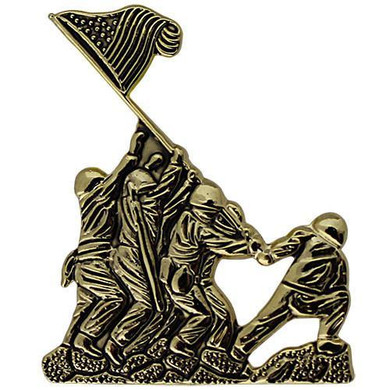 Marine Corps Iwo Jima 1 1/4" Lapel Pin