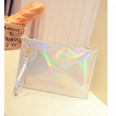 2017 Fashion women messenger bags ladies Envelope Clutches handbag Laser women bags Designer clutch bag