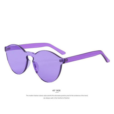 MERRY'S Fashion Women Sunglasses Cat Eye Shades Luxury Brand Designer Sun glasses Integrated Eyewear Candy Color UV400 MERRY'S Fashion Women Sunglasses Cat Eye Shades Luxury Brand Designer Sun glasses Integrated Eyewear Candy Color UV400