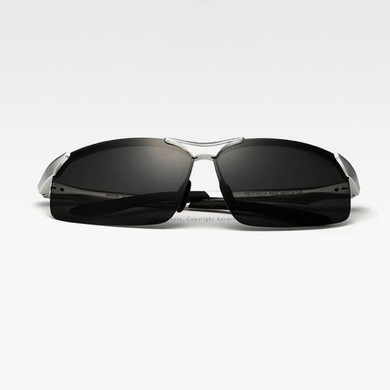 Mens Veithdia UV 400 Polarized Rimless Sunglasses Outdoor Driving Glasses