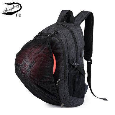 FengDong boy school backpacks waterproof black usb backpack school bags for teenagers male bag backpacks student laptop bag 15.6