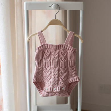 2017 New Style Baby Bunny Rompers Baby Girls Knitted Baby Jumpsuit Newborn Clothing Ropa Bebes Baby Boy Clothes