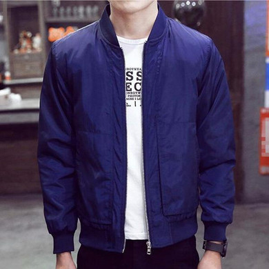 2017 New Spring Autumn Men's Jackets Thin Solid Fashion Coats Male Casual Slim Stand Collar Bomber Jacket Men Overcoat 4XL