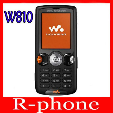 Free Shipping Original Sony Ericsson W810 Mobile Phone 2.0MP Bluetooth Unlocked W810i Cell Phone