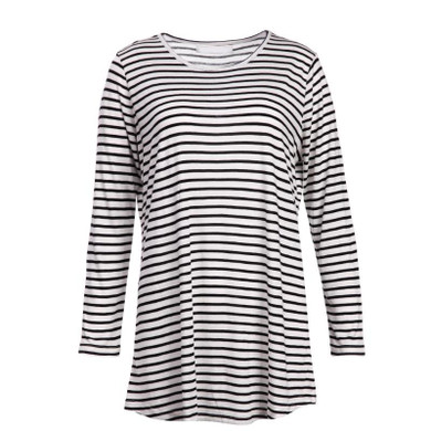 Long Sleeve Casual T-Shirt for Pregnant Women Striped Maternity Tops clothes Soft Autumn Maternity Clothing