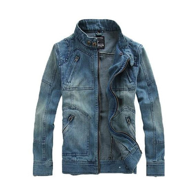 Casual Jeans Jackets Denim Autumn Spring 2016 New Fashion Slim Men Jacket Plus Size Coat Man Slim Jacket 55