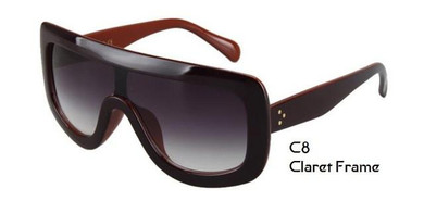 2017 Vintage Sunglasses Women Brand Designer Retro Rivet Intergrated Ladies Sun Glasses for Women Lunette Femme Oculos Female