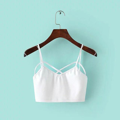 Lanshifei New Sexy Women Cut Out White Bra Bustier Crop Top Bralette Strappy Crochet Cropped Blusas Bandage Halter Tank Tops Bra Lanshifei New Sexy Women Cut Out White Bra Bustier Crop Top Bralette Strappy Crochet Cropped Blusas Bandage Halter Tank Tops Bra