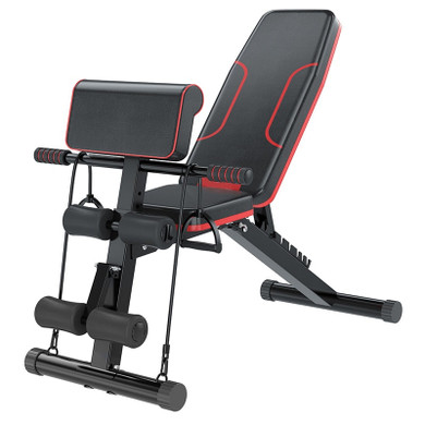 Home Fitness Ab Sit Up Bench Abdominal Training Board Workout Sports Dumbbell Stool Exercise Tools