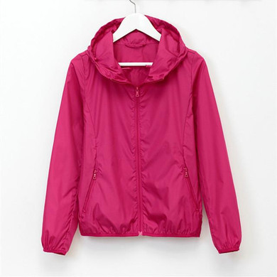 Jacket Women Fashion Women Summer Hoodies Sunscreen Jacket Loose Windbreaker Bomber Jacket Coats Plus Size Jaqueta Feminina YM70