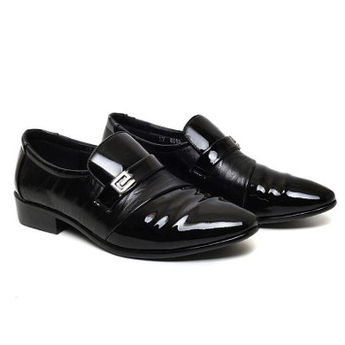 Jack Willden New Fashion Men's Leather Dress Office Shoes Man Wedding Business Flats Oxfords Mens Casual Slip-On Driving Shoe