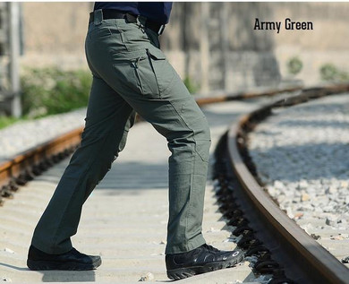 IX7 Gear Military Urban Tactical Pants Men Spring Cotton Army Cargo Pants Casual Outdoors SWAT Police Soldier Combat Trousers