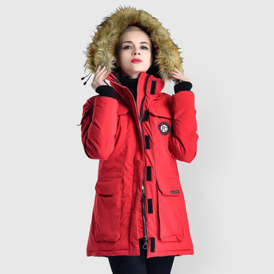 COUTUDI 2017 Women Thick Winter Parka Clothing Waterproof Faux Fur Hooded Jacket Female Windbreaker Warm Overcoat Plus Size Coat