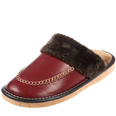Couple Of Leather Slippers Home Indoor Antiskid Dichotomanthes End Warm Winter Cotton Slippers Couple Of Leather Slippers Home Indoor Antiskid Dichotomanthes End Warm Winter Cotton Slippers