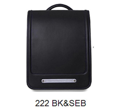 Coulomb Orthopedic School Backpack For Children School Bag For Kids Japanese PU Solid Student Randoseru Bags For Boys And Girl