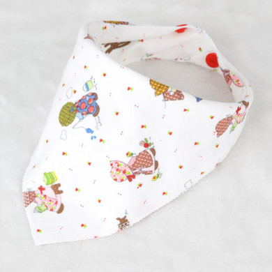 Cotton Triangle Baby Bibs Bandana Bib for Infant Saliva Scarf Cartoon Newborn Babador Baby Feeding Towel Toddler Burp Cloths