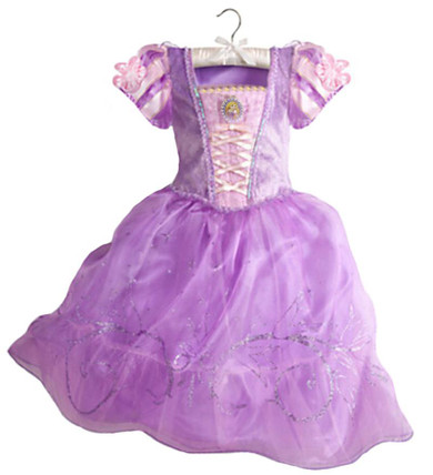 2017 Girls Summer Dress Kids Cindrella Snow White Cosplay Costume Baby Girl Princess Dress Rapunzel Aurora Belle Dress Vestidos