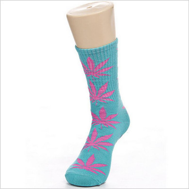 2017 Germany's Harajuku Hiphop Women's Maple Leaf Sock Cotton Hose Long Skateboard Hip-hop Socks for Female