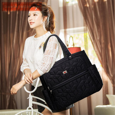 Brand Baby Stroller Diaper Bag Organizer Changing Nappy Bags Wet Mummy Maternity Bag For Diapers Mom Handbag Black Travel Bags