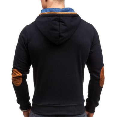 Brand 2017 Hoodie Stitching Hoodies Men Fashion Tracksuit Male Sweatshirt Off White Hoody Mens Purpose Tour Hoodie XXXL