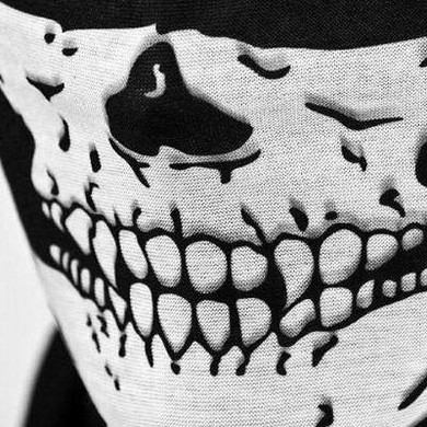 2016 Motorcycle SKULL Ghost Face Windproof Mask Outdoor Sports Warm Ski Caps Bicyle Bike Balaclavas Scarf