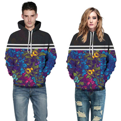 Mr.1991INC Brand 3D Sweatshirts Men/Women Striped Flowers Printed Hoodies Men Hooded Pullovers Sweatshirt Autumn Tracksuits Tops