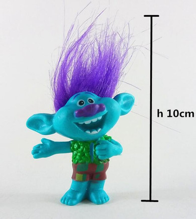 Movie Trolls Figures Poppy Branch Gift Toys Movie Characters Poppy Troll Christmas Birthday Kids Figurines Doll Poupee Cute Toy