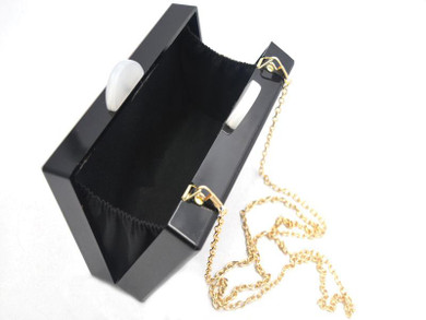 Mouth Letters Acrylic Women Evening Clutch Bag Chain Shoulder Handbags Crossbody Hardcase Clutches Wedding Party Prom Purse