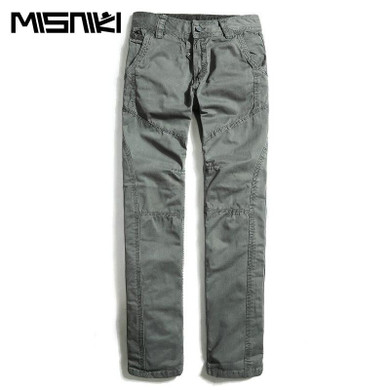 MISNIKI Hot Fashion Casual Trousers Men Cargo Pants Casual Slim Fit Cotton Mens Pants