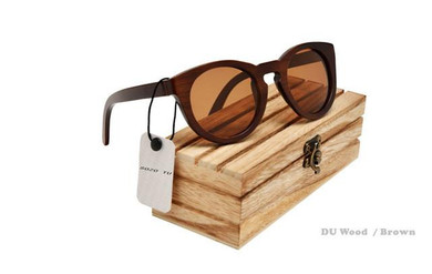 2017 New Tom Fashion Brand Designer Round  Women Sunglasses Wooden Gradient Points Sun Glasses Big Oculos feminino de sol TF