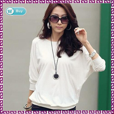Camisas Femininas 2018 Batwing T Shirt Women Tshirt Fashion Womens Long Sleeve Tops White Loose T-shirt Plus Size Woman Clothes Camisas Femininas 2018 Batwing T Shirt Women Tshirt Fashion Womens Long Sleeve Tops White Loose T-shirt Plus Size Woman Clothes