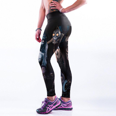 Brand Legins Women Fitness Leggings Winter Leggins 3D Corpse Bride Legging Pants Black Jeggings Ropa Mujer Calza For Sale