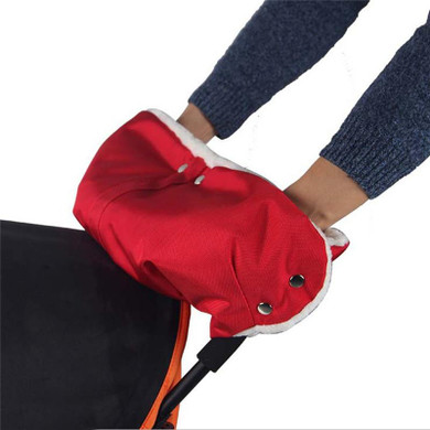 Brand Clutch on a Stroller Cart Warmer Gloves Baby Pushchair Hand Muff Pram Accessories Baby Carriage Glove For Buggy